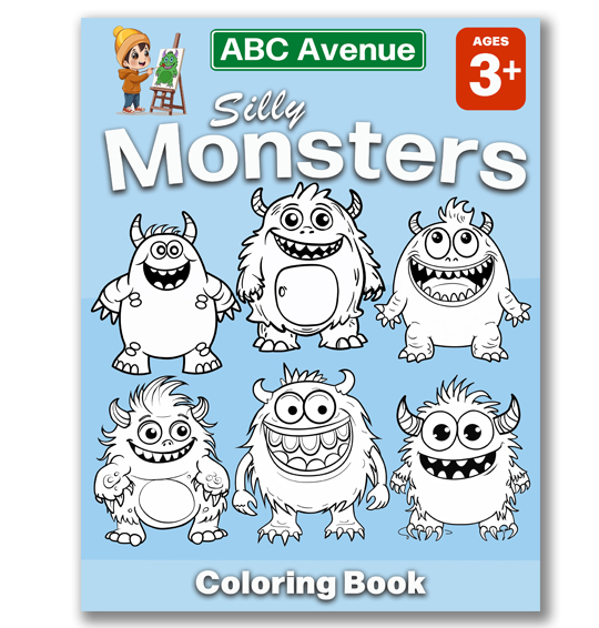 Silly Monsters Coloring Book